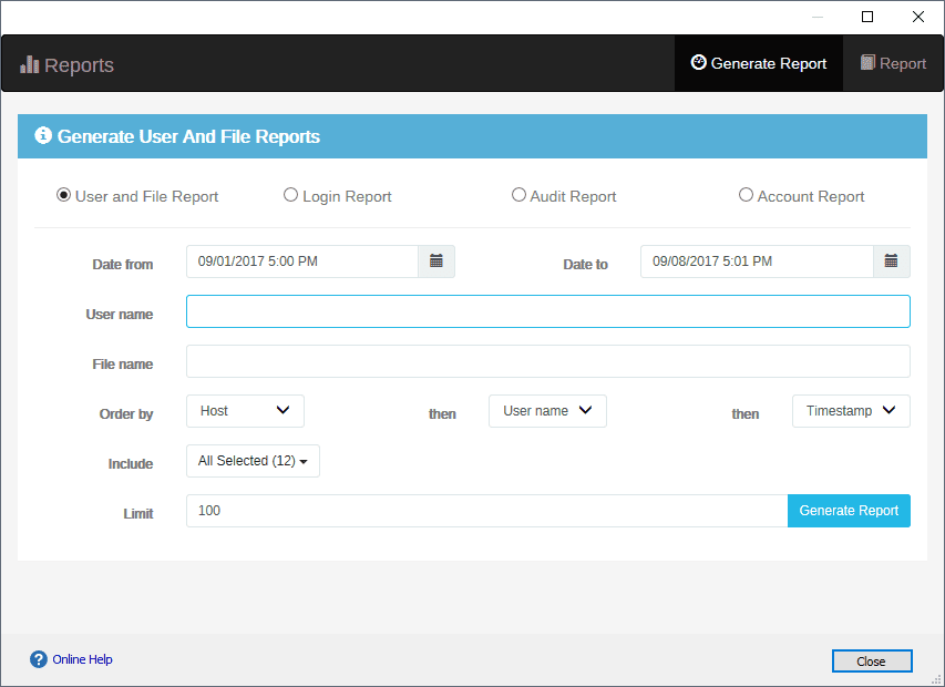wing ftp server last login report wing ftp server last login report