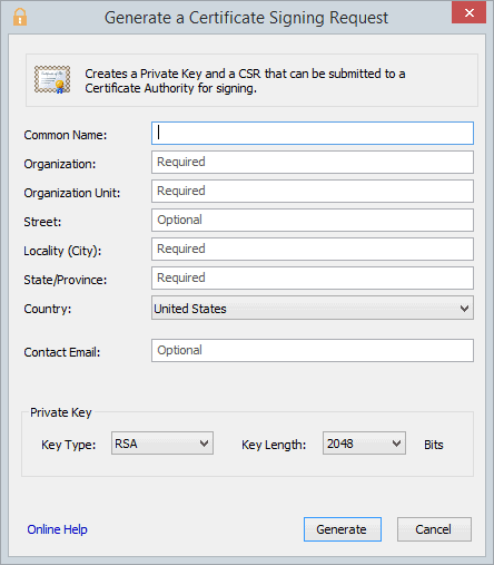 Generate certificate. To generate. Private Key Finder. How to generate CSR with OPENSSL. Signer Certificate mismatch.