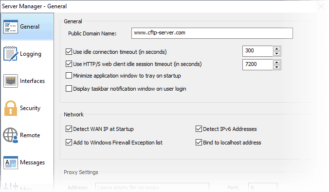 IP6 Settings IP6 Settings