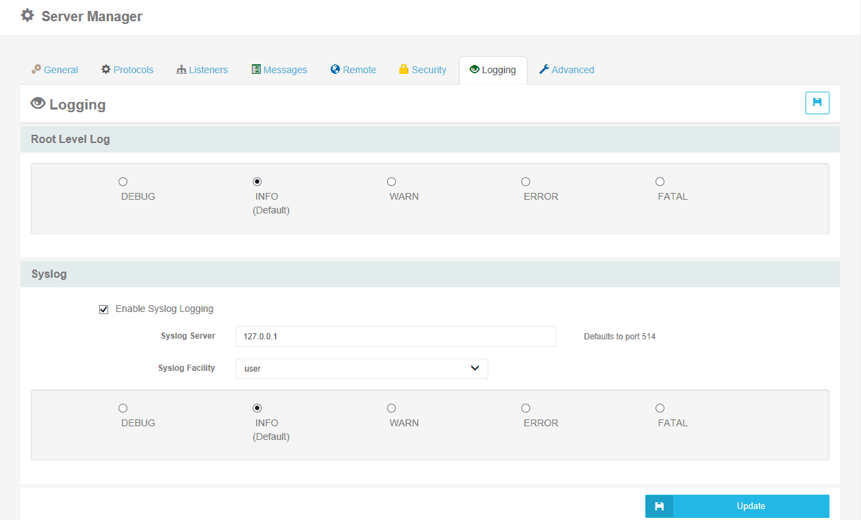 Cerberus FTP Server Version 11 Logging Tools