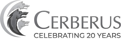 Cerberus-20th-Logo-Grayscale-80