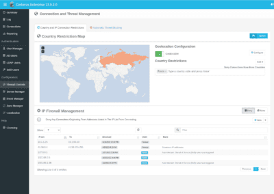 Cerberus FTP Server v13 IP Manager