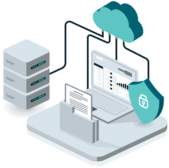 FTP Server with Web Portal Illustration